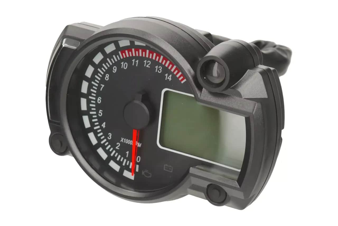 Uniwersalny licznik motocyklowy: Podłącz i skalibruj krok po kroku